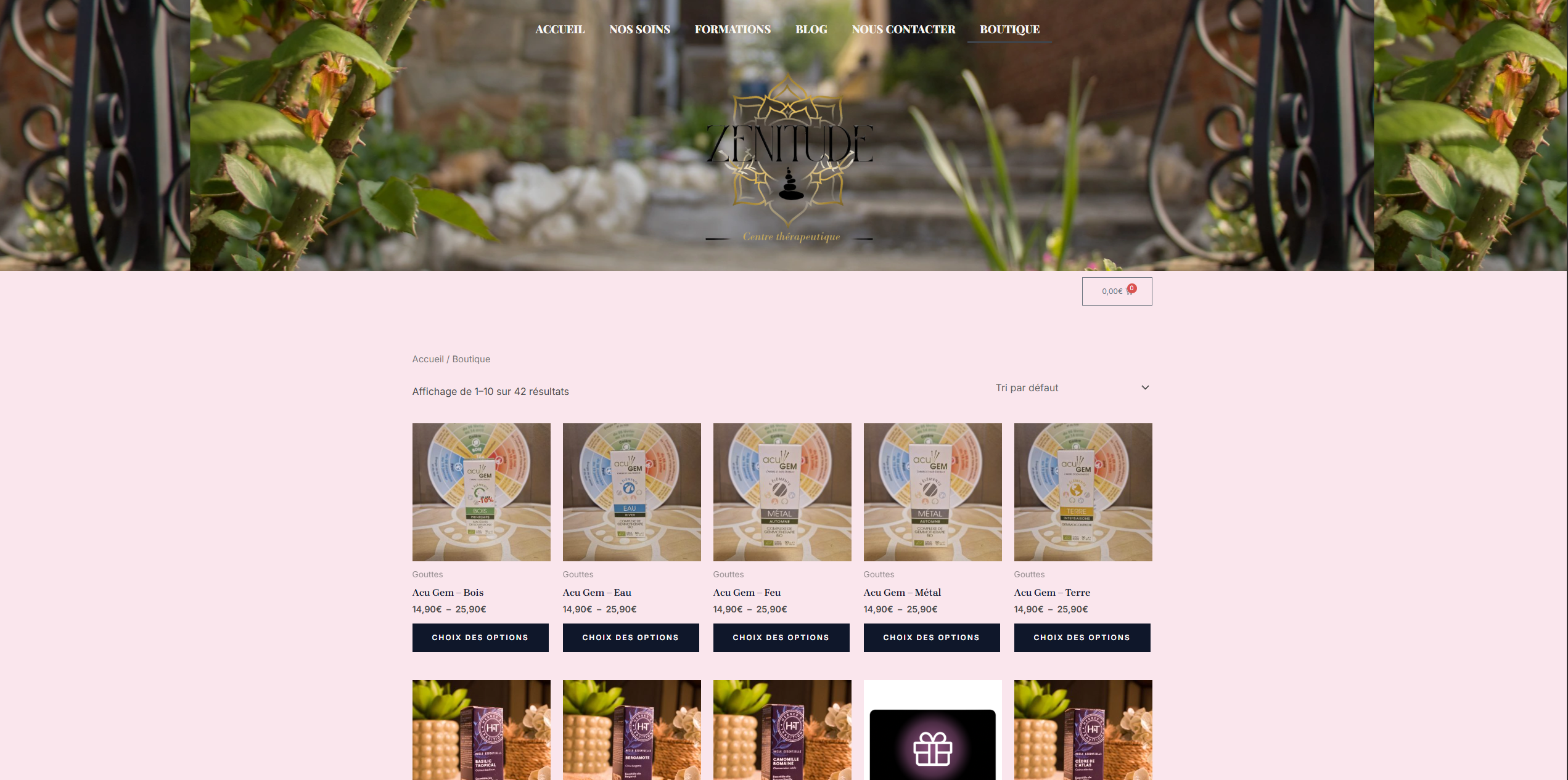 Zenitude De Dona — Boutique en ligne